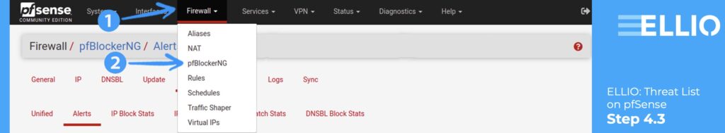 Where in pfSense see what IPs are were blocked.