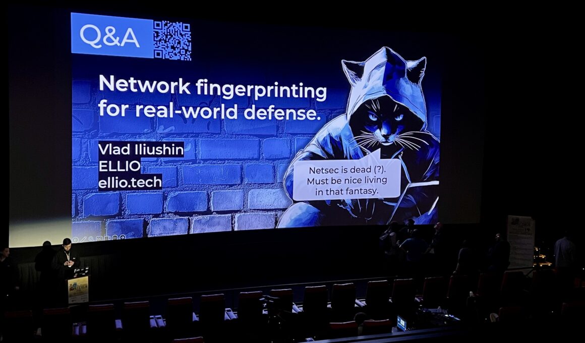 ELLIO, a research lab focusing on analyzing and defense against mass exploirtation and reconnaissance, spoke at BSides san Francisco, BSides Nashville, and HackTheBay.