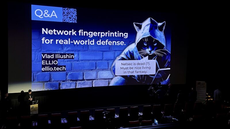 ELLIO, a research lab focusing on analyzing and defense against mass exploirtation and reconnaissance, spoke at BSides san Francisco, BSides Nashville, and HackTheBay.