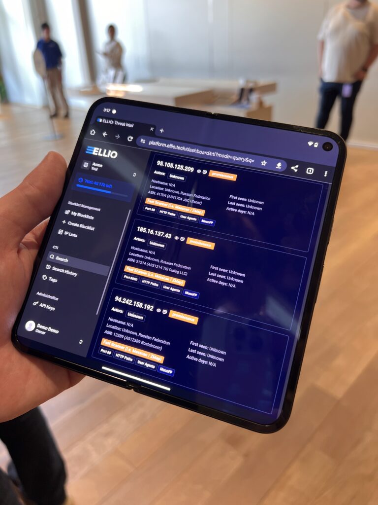 ELLIO Threat Platform